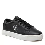 Półbuty męskie - Sneakersy Calvin Klein Jeans Classic Cupsole Laceup Low Lth YM0YM00491 Black BDS - miniaturka - grafika 1