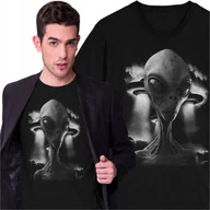 Koszulki męskie - Koszulka UFO Latający Spodek Kosmici Porwanie Szarak NOL - miniaturka - grafika 1