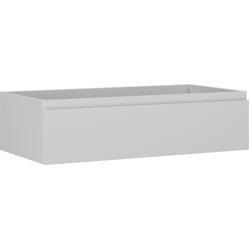 Mexen Orio szafka łazienkowa podumywalkowa 90 cm, 1 szuflada, szara mat - 91A10-09023-1-BF62