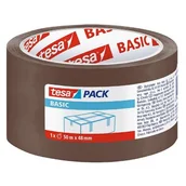 Kleje i inne preparaty budowlane - Tesa Taśma pakowa uniwersalna 48 mm x 50 m brązowa - miniaturka - grafika 1