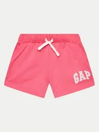 Spodenki damskie - Gap Szorty sportowe 890984-01 Różowy Regular Fit - miniaturka - grafika 1