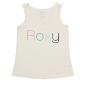 Koszulki i topy damskie - Koszulka dla dziewczynki Roxy There Is Life top na ramiączkach biała-164 - miniaturka - grafika 1