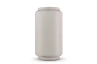 Wazony i flakony - Wazon SEWA szary/kremowy / Ø12/h20 / 100% ceramka - miniaturka - grafika 1