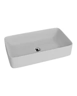 Umywalki - Lavita Umywalka nablatowa Pasana Grey - miniaturka - grafika 1