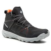 Buty trekkingowe damskie - Trekkingi MAMMUT - Saentis Pro Wp 3030-04100-00533 Black/Vibrant Orange - miniaturka - grafika 1