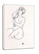 Obrazy i zdjęcia na płótnie - Nude, Egon Schiele - obraz na płótnie Wymiar do wyboru: 20x30 cm - miniaturka - grafika 1