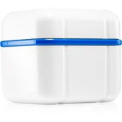 Higiena protez i aparatów ortodontycznych - Curaprox Curaprox pojemnik na protezę BDC 110 kolor niebieski - miniaturka - grafika 1