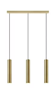 Markslojd Lampa wisząca Ruben 107883 potrójna złota oprawa wisząca 107883 - Lampy sufitowe - miniaturka - grafika 1