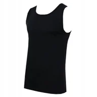 Koszulki męskie - PIERRE CARDIN Podkoszulek CZARNY Bezrękawnik M - miniaturka - grafika 1