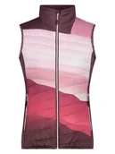 Kamizelki damskie - CMP Kamizelka hybrydowa w kolorze bordowo-różowym - miniaturka - grafika 1