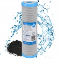 Wkłady filtrujące - Filtr Do Wody Wkład Filtrujący 10' Spiekany Węgiel Blok Węglowy BL10 - miniaturka - grafika 1