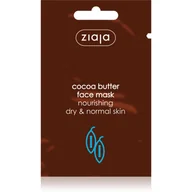 Maseczki do twarzy - Ziaja Cocoa Butter maseczka nawilżająco odżywcza 7 ml - miniaturka - grafika 1