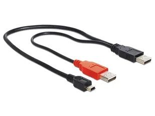 Delock Kabel USB USB A/USB A, mini USB 5pin, 0.3m 83178 - Kable USB - miniaturka - grafika 7