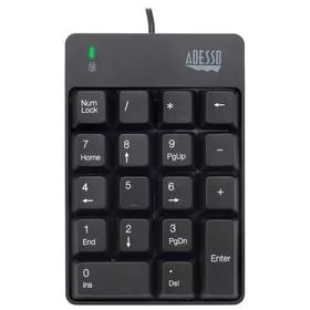 Adesso AKB-601UB Czarna - Klawiatury - miniaturka - grafika 1