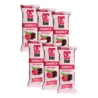 Batoniki - BeRaw Baton Raspberry choco power zestaw 6 x 40 g - miniaturka - grafika 1
