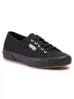 Trampki damskie - Superga Tenisówki 2750 Cotu Classic S000010 Czarny - grafika 1