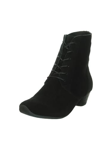 Think! Damskie botki Aida Damen Textilfutter, czarne 0000, 4,5 UK, Czarny 0000, 37.5 EU