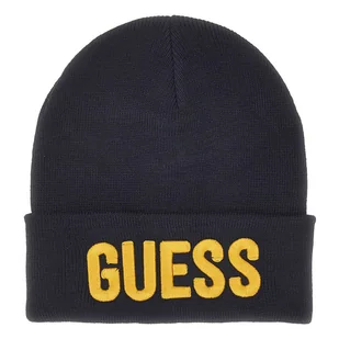 Dziecięca Czapka zimowa GUESS HAT WITH LOGO L0BZ00Z2QO0-G7V2 – Granatowy - Czapki dla dzieci - miniaturka - grafika 1