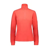 Koszulki i topy damskie - CMP - Damska koszulka polarowa, Red Fluo, 56 - miniaturka - grafika 1