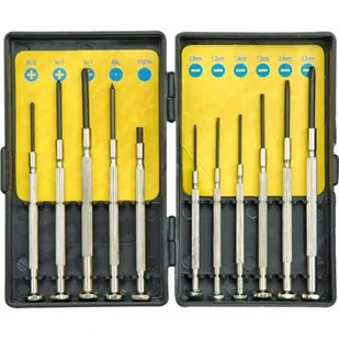 VOREL wkrętaki precyzyjne PŁ 0,9-3mm PH00 PH0 PH1 11szt. 64330 - Śrubokręty - miniaturka - grafika 1