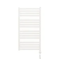 Grzejniki łazienkowe - Grzejnik łazienkowy elektryczny Rytmic 96x50 cm, 400 W, biały - miniaturka - grafika 1