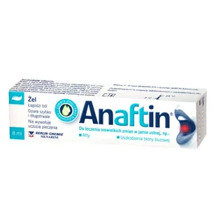 BERLIN-CHEMI BERLIN CHEMIE AG Niemcy ANAFTIN Żel 8 ml 9075035 - Problemy skórne - miniaturka - grafika 1