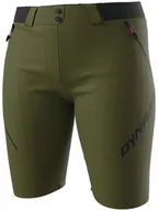 Spodnie sportowe damskie - DYNAFIT Szorty funkcyjne "TRANSALPER 4 DST" w kolorze khaki - miniaturka - grafika 1