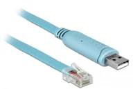Adaptery i przejściówki - DeLOCK 64185 adapter kablowy 2 m RJ-45 USB Typu-A Niebieski - miniaturka - grafika 1