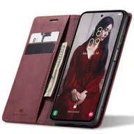 Etui i futerały do telefonów - Spacecase Etui Wallet Galaxy A32 5G red - miniaturka - grafika 1