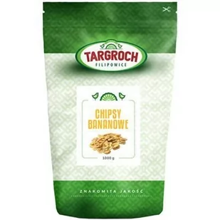 Targroch TAR-GROCH Chipsy bananowe 1 kg - Zdrowa żywność - miniaturka - grafika 1