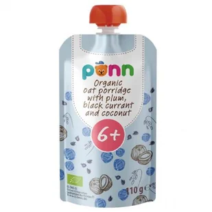 SALVEST PÕNN BIO Owocowe puree z jogurtem i ciasteczkami, 110g - Przekąski dla dzieci - miniaturka - grafika 1
