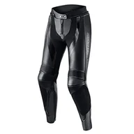 Odzież motocyklowa - REBELHORN Rebel Lady skórzane spodnie motocyklowe dla kobiet, ochraniacze na kolana i biodra, wzmocnienia kevlar, wentylacja, elastyczne panele - miniaturka - grafika 1