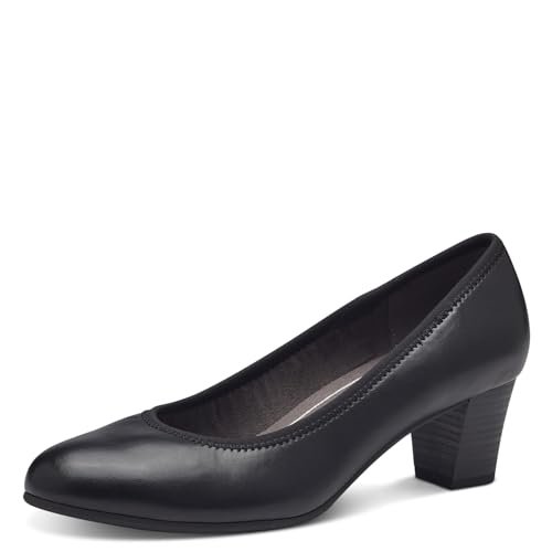 Jana Damskie Softline 8-22477-41 wygodne uniwersalne buty klasyczne, biznesowe, proste czółenka, czarny, 36 EU Weit