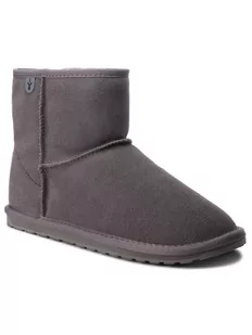 EMU Australia Buty Wallaby Mini Teens T10103 Szary - Kozaki damskie - miniaturka - grafika 1