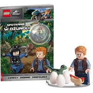 Literatura popularno naukowa dla młodzieży - LEGO Jurassic World. Spotkanie w dżungli - miniaturka - grafika 1