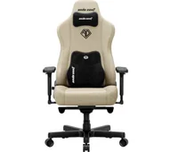 Fotele gamingowe - Anda Seat Kaiser 3E XL Gamingowy do 150kg Tkanina Beżowy - miniaturka - grafika 1