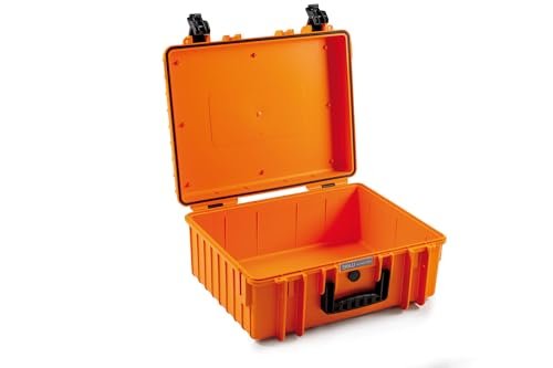 Walizka B&W Outdoor Cases Typ 6000 bez wypełnienia (Pomarańczowa)