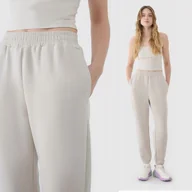 Spodnie damskie - Spodnie Damskie 4f Dresowe Xs Joggery Z Modalem Ttrof1010 Ss25 - miniaturka - grafika 1