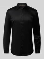 Koszule męskie - Koszula biznesowa o kroju super slim fit z kołnierzykiem typu kent - miniaturka - grafika 1