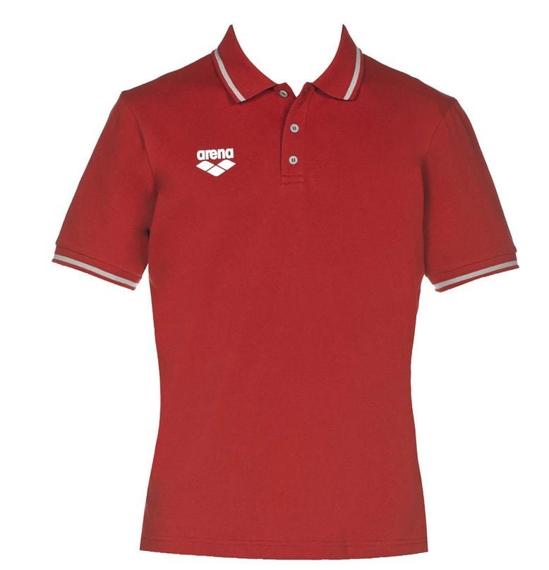 ARENA KOSZULKA TEAM LINE POLO UNISEX TL 1D34540 RED ROZMIAR S