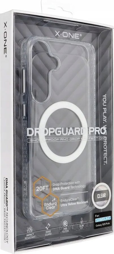 Futerał X-ONE Dropguard Magnetic Case Pro kompatybilny z MagSafe - do Samsung Galaxy S25 Plus