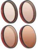 Akcesoria do drona - ZESTAW 4X FILTR SZARY Z POLARYZACJĄ CPL DO DJI OSMO ACTION 3, 4, 5 PRO - NDPL8 / NDPL16 / NDPL32 / NDPL64 - miniaturka - grafika 1