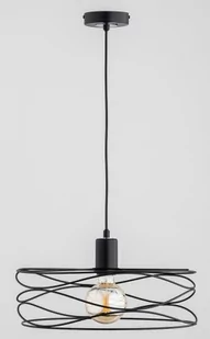 Diuk II lampa wisząca 1xE27 czarna 61260 - Lampy sufitowe - miniaturka - grafika 1