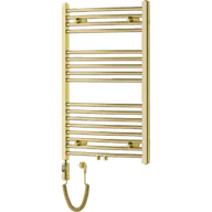 Grzejniki łazienkowe - Mexen Ares grzejnik elektryczny 900 x 600 mm, 300 W, złoty - W102-0900-600-2300-50 - miniaturka - grafika 1