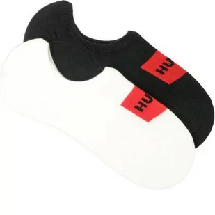 Hugo Bodywear Skarpety/stopki 2-pack 2P LOWCUT LABEL COL - Skarpetki męskie - miniaturka - grafika 1