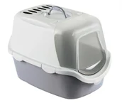 Kuwety dla kotów - Zolux Toaleta CATHY Easy Clean z filtrem kol szary 590002G 98686 - miniaturka - grafika 1