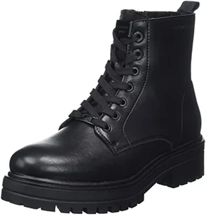 Tom Tailor Damskie sztyblety 4294803, czarne, 37 UE - Botki damskie - miniaturka - grafika 1