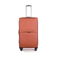 Walizki - Stratic Bendigo Light + walizka z miękką obudową, walizka podróżna na kółkach, duża, zamek TSA, 4 rolki, możliwość rozszerzenia, rozmiar L, Rosso Clay, Rosso Clay, L, L Długi - miniaturka - grafika 1