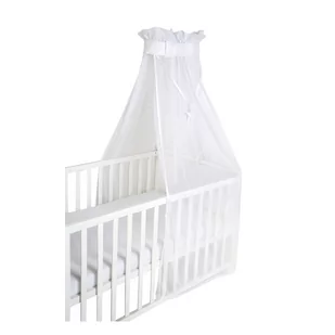 Biały baldachim Safe asleep – Roba - Wyposażenie pokoiku dziecięcego - miniaturka - grafika 1