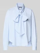 Bluzki damskie - Bluzka zakładana przez głowę o kroju regular fit z haftami model ‘BENINA’ - miniaturka - grafika 1